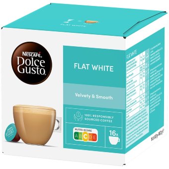 Капсулы для молочного кофе Nescafé Dolce Gusto Flat White 16 шт / 187,2 гр