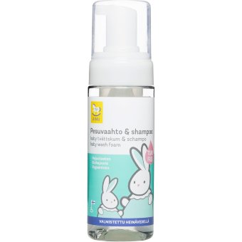 Шампунь и пена для детей (без слез) Ainu pesuvaahto 150 мл