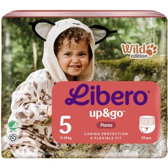 Подгузники-трусики Libero Up&Go, размер 5, (уп 29 шт), 9-14 кг