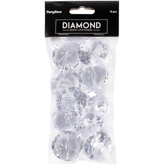 Прозрачный держатель для карточек Diamant plats