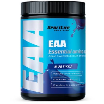 Комплекс незаменимых аминокислот со вкусом черники SportLife Nutrition EAA порошок 300 гр Комплекс незаменимых аминокислот со вкусом черники SportLife Nutrition EAA порошок 300 гр