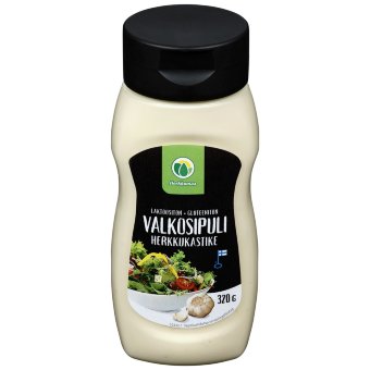 Соус майонезный чесночный Herkkumaa 320 гр Соус майонезный чесночный Herkkumaa 320 гр