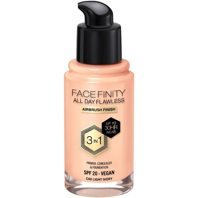 Тональный крем Max Factor Facefinity All Day Flawless 30 мл, 40 light ivory