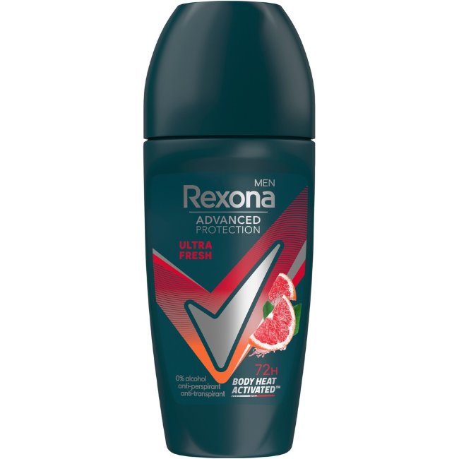 Антиперспирант-дезодорант Rexona Men Advanced Protection Ultra Fresh роликовый для мужчин 50 мл Антиперспирант-дезодорант Rexona Men Advanced Protection Ultra Fresh роликовый для мужчин 50 мл