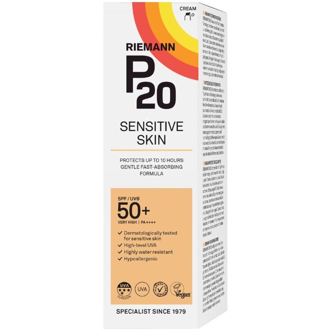 Крем для чувствительной кожи с SPF50+ P20 100 мл Крем для чувствительной кожи с SPF50+ P20 100 мл