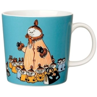 Кружка с Муми-троллями (Мюмла-мама) 300 мл