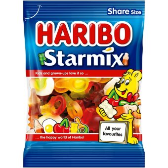 Жевательные конфеты Haribo Starmix 270 гр Жевательные конфеты Haribo Starmix 270 гр