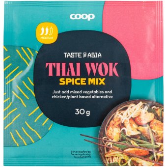 Смесь специй для тайского вока Coop Taste of Asia 30 гр Смесь специй для тайского вока Coop Taste of Asia 30 гр