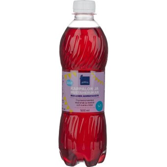 Концентрат напитка Coop со вкусом клюквы и черной смородины без сахара 1+7 500 мл Концентрат напитка Coop со вкусом клюквы и черной смородины без сахара 1+7 500 мл