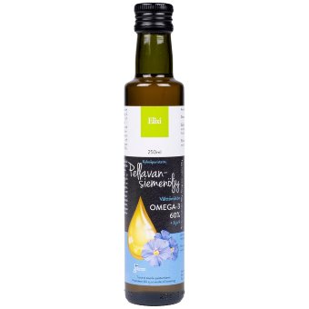 Масло льняное Elixi Pellavansiemenöljy Omega 3-6-9 250 мл Elixi Масло льняное Elixi Pellavansiemenöljy Omega 3-6-9 250 мл Elixi