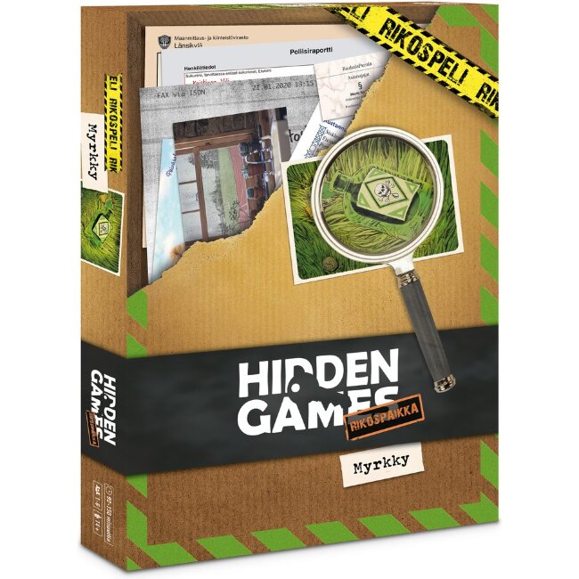 Интерактивная игра Hidden Games Rikospaikka - Myrkky Интерактивная игра Hidden Games Rikospaikka - Myrkky