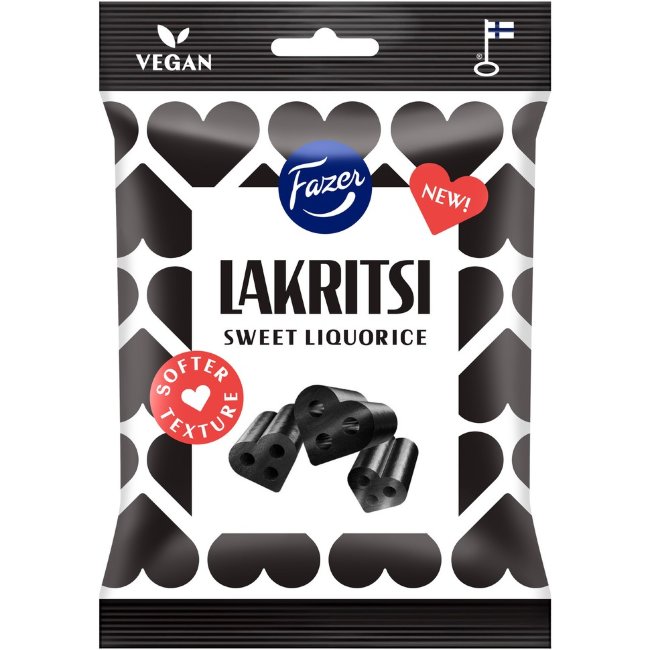 Конфеты лакричные Fazer Lakritsi 150 гр