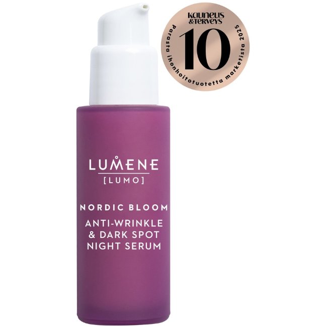 Ночная сыворотка Lumene LUMO разглаживающая и маскирующая пигментные пятна 30 мл