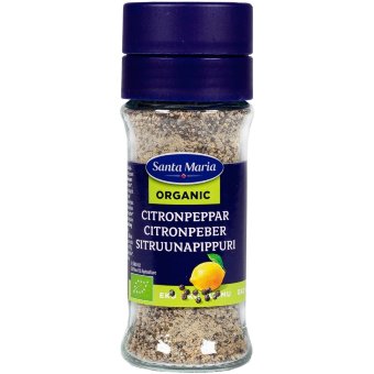 Перец лимонный органический Santa Maria 60 гр Перец лимонный органический Santa Maria 60 гр
