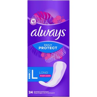 Прокладки Always Daily Protect Long 24 шт Прокладки Always Daily Protect Long 24 шт