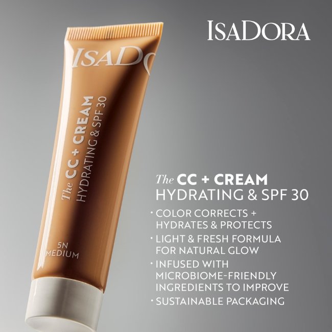 СС+ крем Isadora The CC + Cream Green CC 30 мл