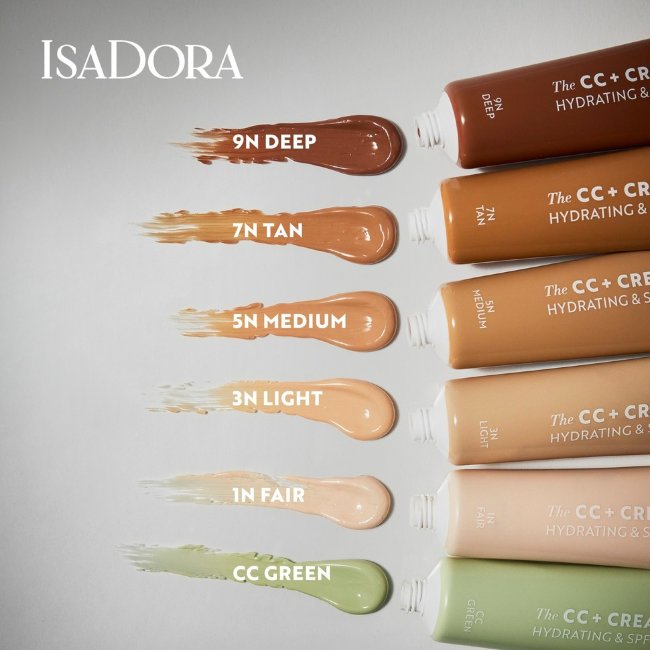 СС+ крем Isadora The CC + Cream Green CC 30 мл