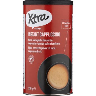 Кофейный напиток X-tra Cappuccino 250 гр Кофейный напиток X-tra Cappuccino 250 гр