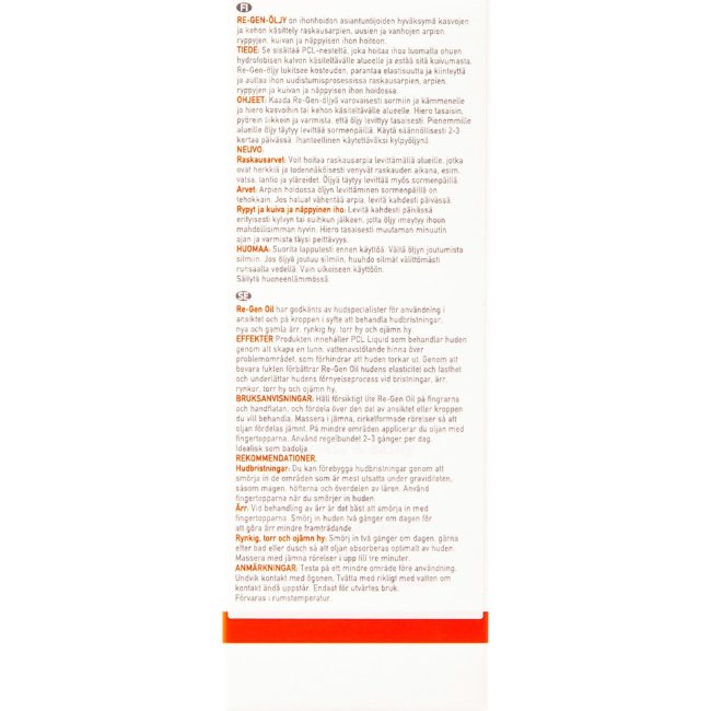 Уходовое масло Re-Gen Oil 75 мл для рубцов, сухой кожи и растяжек