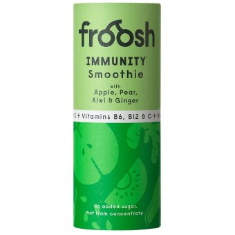 Смузи Froosh Immunity яблоко, груша, киви и имбирь 235 мл Смузи Froosh Immunity яблоко, груша, киви и имбирь 235 мл