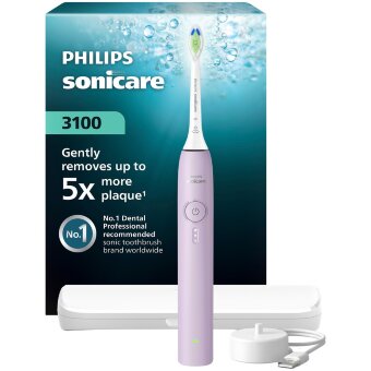 Электрическая зубная щетка Philips Sonicare 3100 HX4033/27 фиолетовая