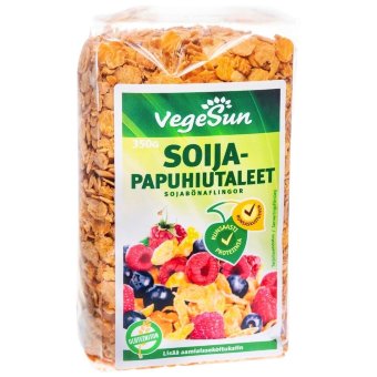 Соевые хлопья VegeSun без глютена 350 гр