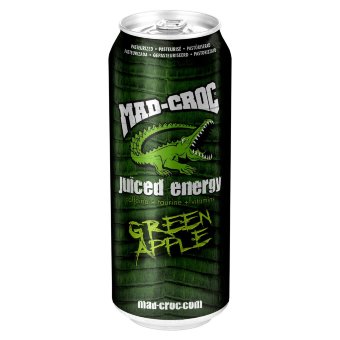 Энергетический напиток Mad-Croc с зеленым яблоком 500 мл