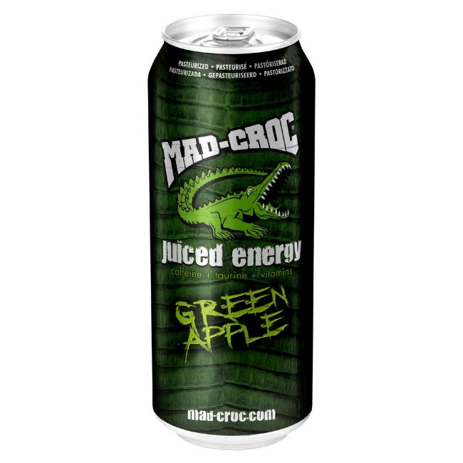 Энергетический напиток Mad-Croc с зеленым яблоком 500 мл Энергетический напиток Mad-Croc с зеленым яблоком 500 мл