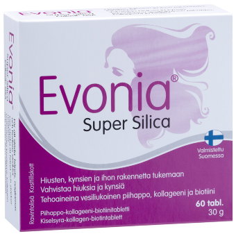 Витамины для волос, ногтей, кожи Evonia Super Silica 60 табл Витамины для волос, ногтей, кожи Evonia Super Silica 60 табл