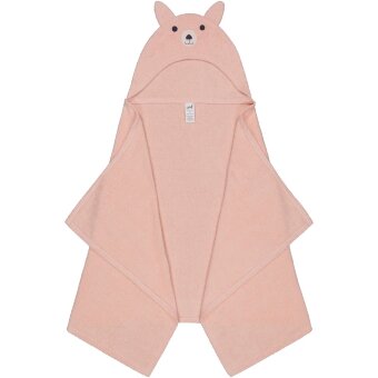 Детское полотенце с капюшоном Ciraf Kitty 70x140 см, светло-розовое