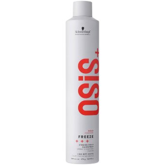 Лак для волос сильной фиксации Schwarzkopf OSiS Freeze Hold 500 мл Лак для волос сильной фиксации Schwarzkopf OSiS Freeze Hold 500 мл