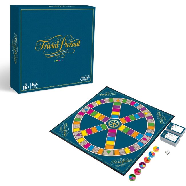 Настольная игра Hasbro Gaming Trivial Pursuit Classic Edition Настольная игра Hasbro Gaming Trivial Pursuit Classic Edition