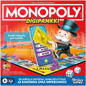 Настольная игра Monopoly App Banking (на финском языке)