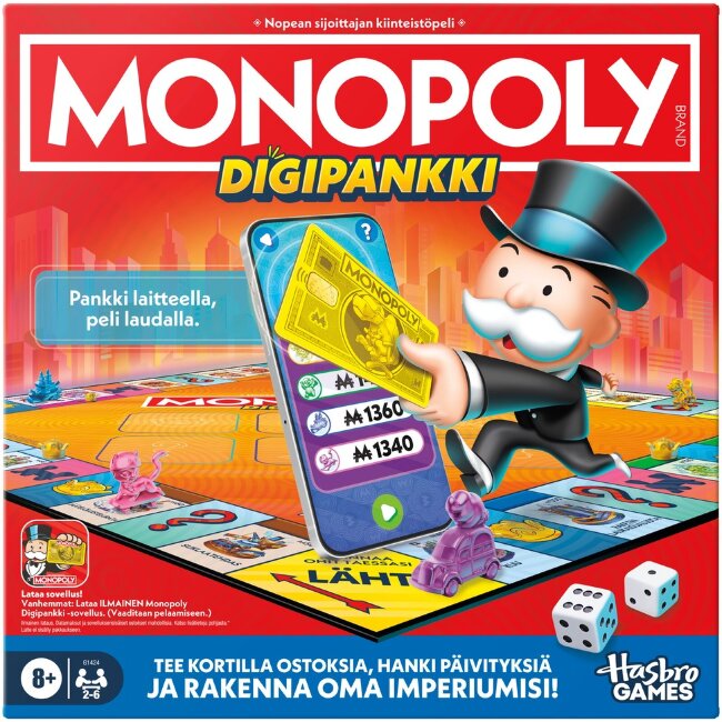 Настольная игра Monopoly App Banking (на финском языке) Настольная игра Monopoly App Banking (на финском языке)