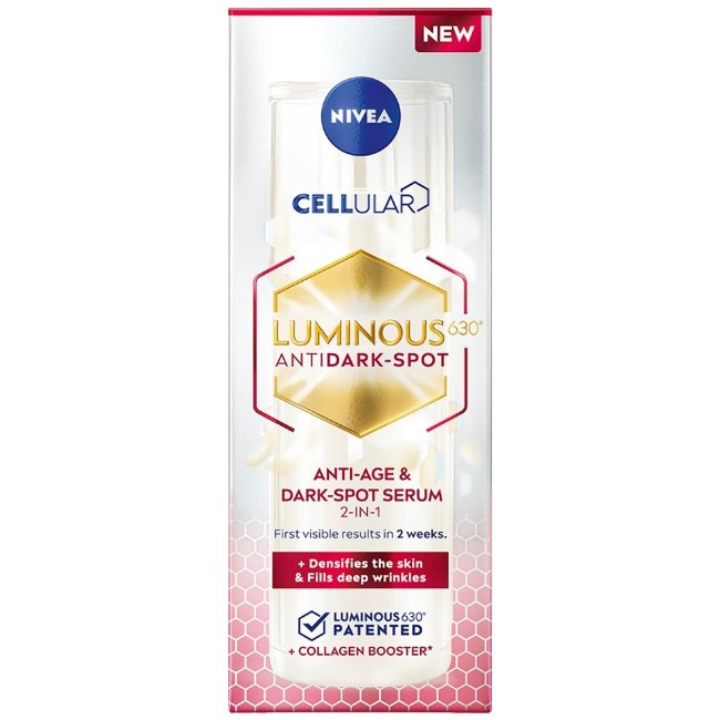 Клеточный сыворотка для лица NIVEA Cellular Luminous630 Anti-Age & Dark-Spot 30 мл