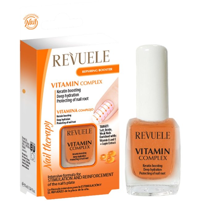 Терапия для ногтей Revuele с витаминами 10 мл Терапия для ногтей Revuele с витаминами 10 мл
