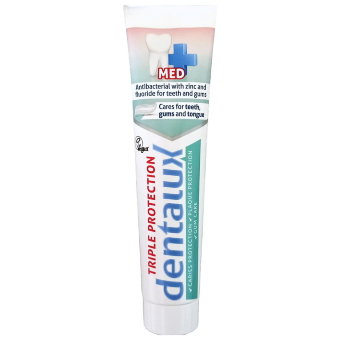 Зубная паста Dentalux MED (тройная защита) 125 гр Зубная паста Dentalux MED (тройная защита) 125 гр