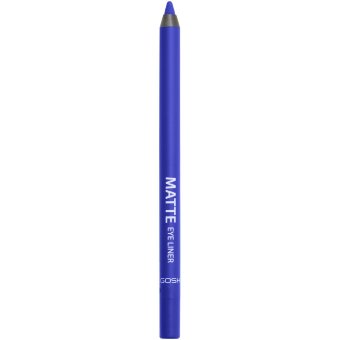 Карандаш для глаз Gosh Matte Eye Liner 008 Crazy Blue 1,2 г Карандаш для глаз Gosh Matte Eye Liner 008 Crazy Blue 1,2 г