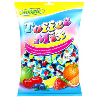 Жевательные конфеты Woogie Toffee Mix 1 кг