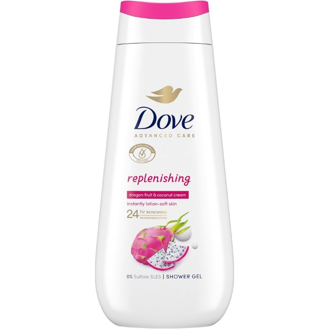 Жидкое мыло для душа Dove Advanced Care Replenishing 225 мл Жидкое мыло для душа Dove Advanced Care Replenishing 225 мл