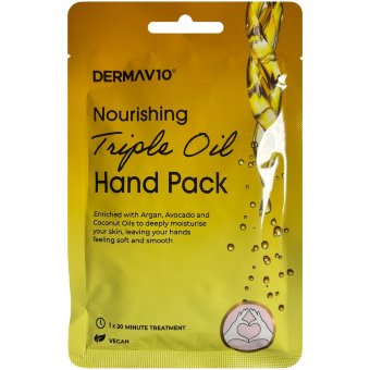 Маска для рук Derma V10 Triple Oil Маска для рук Derma V10 Triple Oil