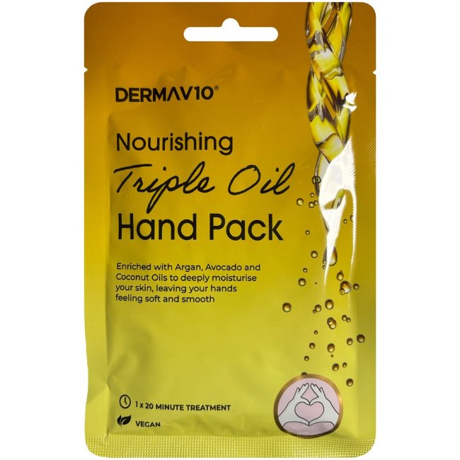 Маска для рук Derma V10 Triple Oil Маска для рук Derma V10 Triple Oil