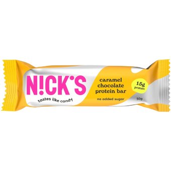 Протеиновый батончик Nick's Caramel Chocolate 50 гр