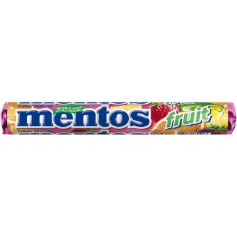 Фруктовое жевательное драже Mentos Fruit 38 гр