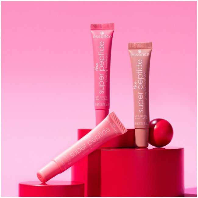 Блеск для губ essence the super peptide glossy lip treatment 05 Holomazing! 10 мл Блеск для губ essence the super peptide glossy lip treatment 05 Holomazing! 10 мл