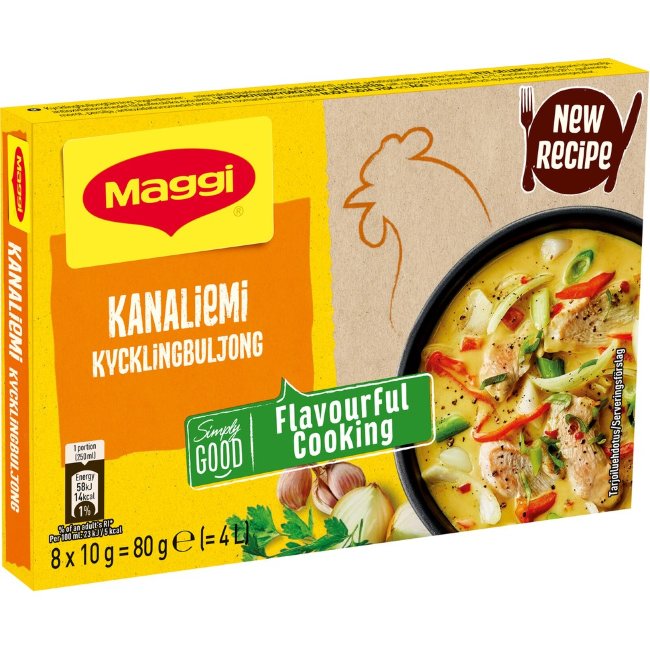 Куриный бульон Maggi 80 гр (8 кусочков) Куриный бульон Maggi 80 гр (8 кусочков)