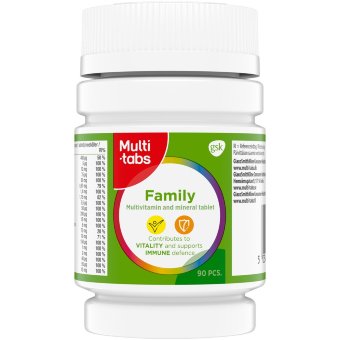 Витамины Мульти-Табс для всей семьи Multi-Tabs Family 90 табл Витамины Мульти-Табс для всей семьи Multi-Tabs Family 90 табл