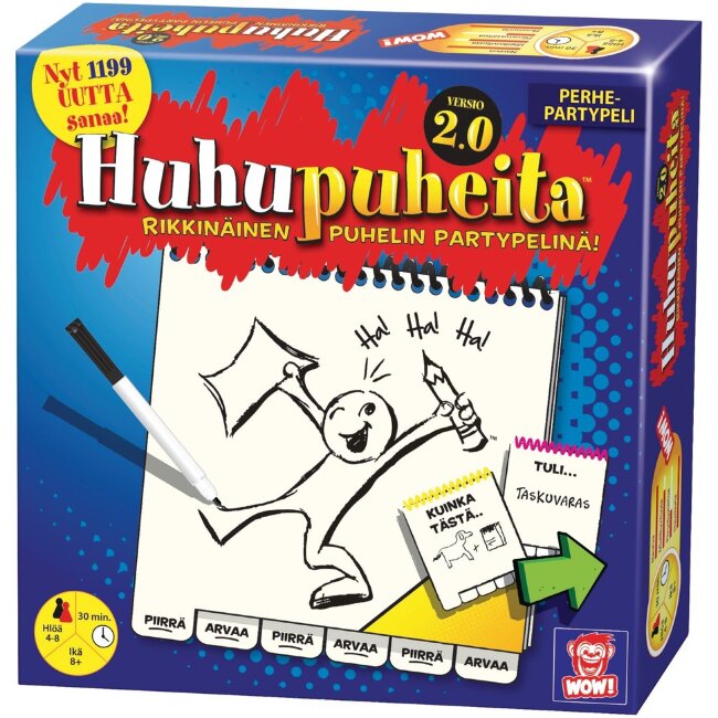 Настольная игра WOW Toys Huhupuheita 2.0 8+ Настольная игра WOW Toys Huhupuheita 2.0 8+
