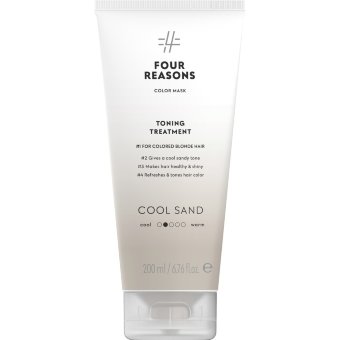Тонирующая восстанавливающая маска Four Reasons Color Mask оттенок cool sand 200 мл