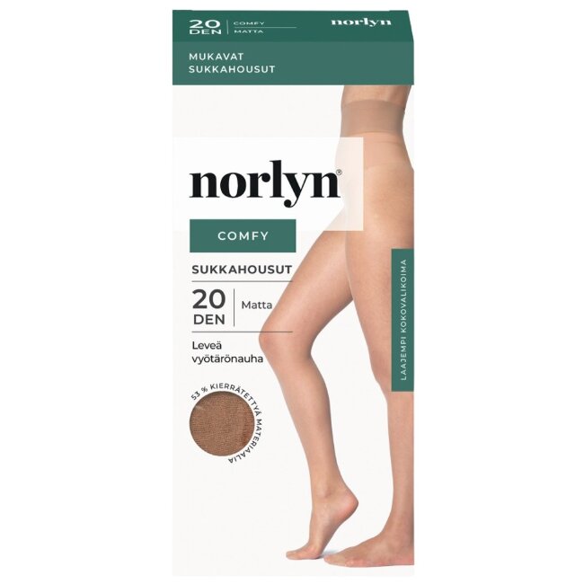Женские колготки Norlyn 20 den comfy, размер 52-56